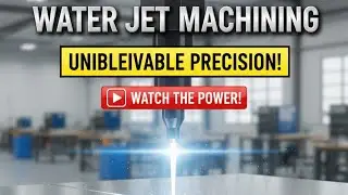 Water Jet Machining Explained | Future of Non-Traditional Manufacturing | High PSI machining 