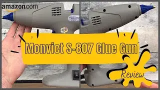 Monvict Hot Glue Gun - Cord and Cordless Option - My Opinion