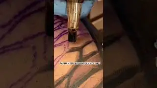 FECHANDO A PERNA COM TATUAGENS  DE RPG #tattoo #asmr