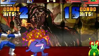 Mugen Random Battles: Armor Vegeta Z2 Vs Kirei Hana EX