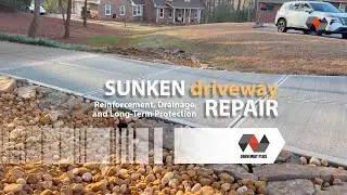 Sunken Driveway Repair