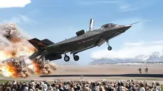 Польша в панике из-за прибытия американских истребителей F-35 на базу Lotnictwa Taktycznego!