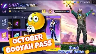 October month booyah pass full review | Rain or Shine emote 😱 Best booyah pass🤔🤔