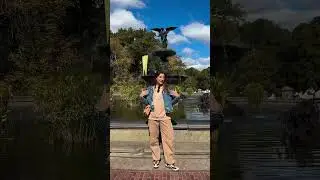 O que voc&ecirc; faz no Central Park? 🏃🏻&zwj;♀️&zwj;➡️ eu fa&ccedil;o a trend que t&aacute; rolando aqui em NY 🗣️😂