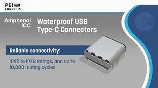 Amphenol Communication Solutions (ACS) Waterproof USB Type C Connectors