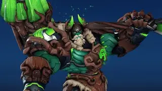 Overwatch - Atlantic Reinhardt All-Stars Skin - Gameplay, Highlight Intros & More!