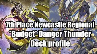 7th Place BUDGET Combo Thunder Newcastle Regional Deck Profile Yu-Gi-Oh!