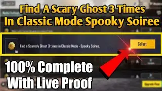 Find A Scary Ghost 3 Times In Classic Mode - Spooky Soiree