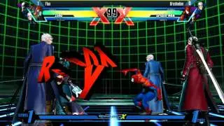UMVC3 Semis @ Winter Brawl X - Flux vs Broshadian [720p/60fps]