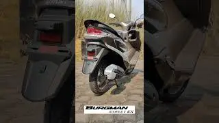 Exhaust Sound | 2023 Burgman Street EX | #shorts #short #shortsvideo #shortsfeed #shortsviral #125