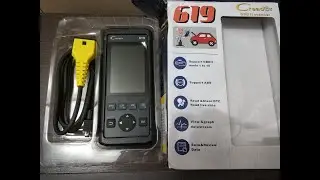 Unboxing Scanner Launch Creader 619 parte 1