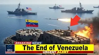 DISASTER for Venezuela! US Navy Landing OBLITERATED $899M Secret Facility in 15 Seconds