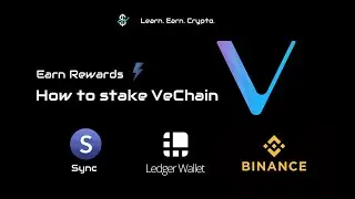 How to stake VeChain | Send & Receive $VET, $VTHO from Exchange to Ledger/Sync wallet or vice versa