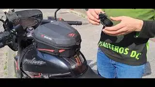 Tank Bag R&iacute;gido Para Moto, Expandible Con Porta Celular  &iexcl;LA MEJOR OPCION PARA TU MOTO!
