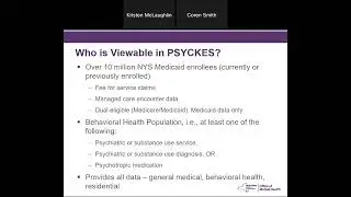 Using PSYCKES for Population Health Management and Quality Improvement