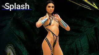 BIKINIS made from TAPE / Performance Art
