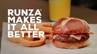 Runza&reg; BBQ, Bacon & Swiss Pretzel Burger