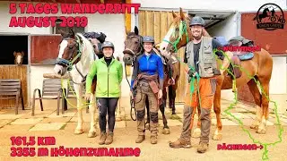 3. Wanderritt 2019 mit Gep&auml;cktransfer - also flotter als sonst 🐎