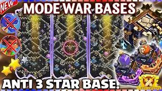 BEST TH18 WAR BASE! 🔥 Best for War & Legend 🏆 ANTI-3 STAR META With Links + Replays