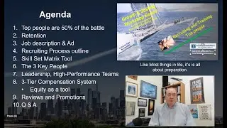 Growth and Scaling Workshop #6 - Recruiting & Retaining Top Staff to Grow Any Company - Partial