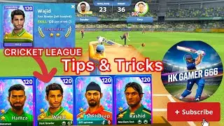 cricket league game tips and tricks for batting & bowling