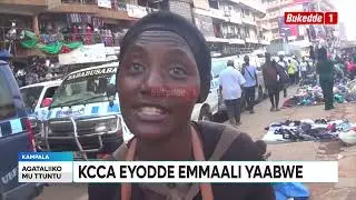 Ttuntu KCCA eyodde emmali y'abakolera ku nguudo ab'amadduuka basanyufu