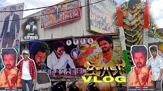 BEAST Movie vlog | Thalapathy| Beast | bengaluru | FDFS | Nelson |
