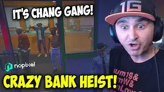 Summit1g TRAFFIC STOP Turns INTO A CRAZY Bank Heist & CHASE! | GTA 5 NoPixel RP