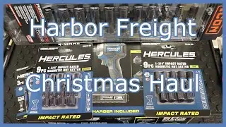 Рождественские грузоперевозки Harbor Freight 2023: подарки для моего племянника!