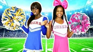 CHEERLEADING CHALLENGE!!! - Shasha and Shiloh - Onyx Kids
