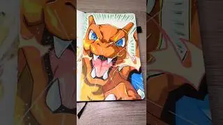 Drawing Charizard! Who&rsquo;s your favourite Pokemon? #charizard  #pokemon #pokemonart #sketch #markers