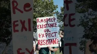 Anti-ICE Protest in East #losangeles #protest #news #abolishice #communism #stopdeportations