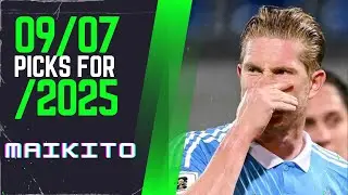 My Best FIFA/Soccer bets, player props, moneylines for today September 7th 9/7