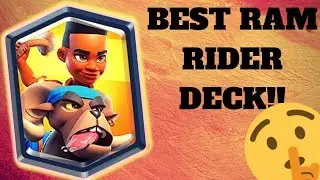 The Best Ram Rider Deck Ever!! | Clash Royale |