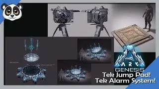Tek Jump Pad, Tek Alarm System!  | ARK: Genesis