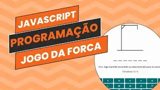 Como Criar o Jogo da Forca com HTML, CSS e JavaScript 🎮💻