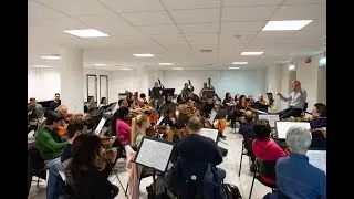 Prove dell'Ochestra del de Carolis diretta da Massimo Quarta