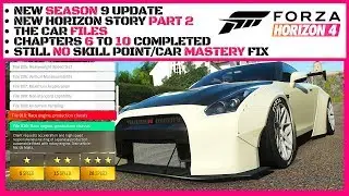 NEW UPDATE! HORIZON STORY - THE CAR FILES PLAY THROUGH CHAPTERS 6 TO 10 - FORZA HORIZON 4 PART 2