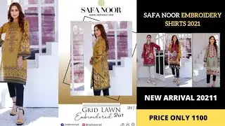 SAFA NOOR EMBROIDERY SHIRT |SAFA NOOR | SAFA NOOR KURTI | BUSINESS IDEA | Azam MARKET LAHORE