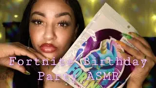 ASMR ✨ Unboxing Fortnite Birthday party Deco from Amazon!