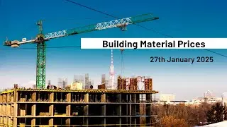 27th January 2025 | Building Materials Price | Daily Update