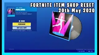 *NEW* PRIMA REMIX MUSIC + HIT SQUAD SET EDIT STYLE (Item Shop Reset 20th May 2020)