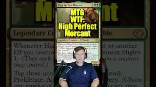 So, &ldquo;High Perfect&rdquo; Morcant: on purpose as a part of the lore or a mistake? #MTG #magicthegathering