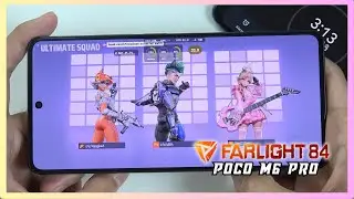 Poco M6 Pro Farlight 84 Gaming test 2025 | Helio G99 Ultra, 120Hz Display