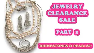 Jewelry Clearance Sale !📿😀  Sterling Silver,  Avon, Pearls, Rhinestones & more!💝 - Part 2