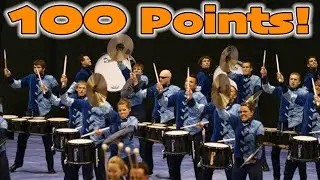 This Drumline got a PERFECT SCORE
