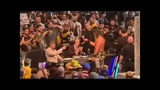 Unseen Footage of Seth Rollins after Crown Jewel goes off air!