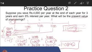 TVM 11: Ordinary Annuity Practice Questions