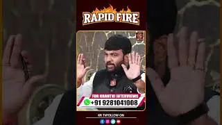 Chikoti Praveen Rapidfire Question  With Journalist Kranthi | KRTV