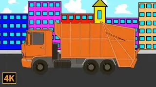 Garbage Truck + more utility vehicles collection 27 MINS | Formation And Uses 